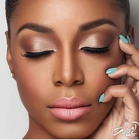 آرایش صورت برای پوست سبزه